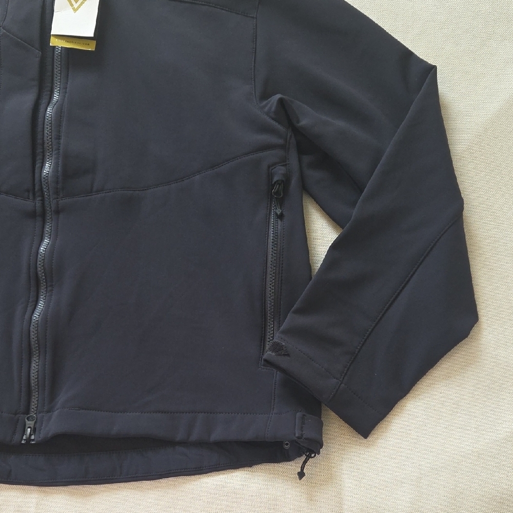 First Tactical Men's Performance Soft Shell Short Jacket Midnight Navy Size XL - Picture 4 of 15
